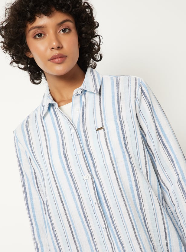 Women Striped Shirt