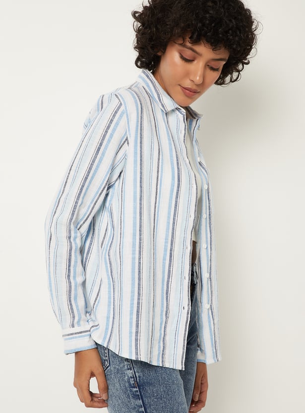 Women Striped Shirt