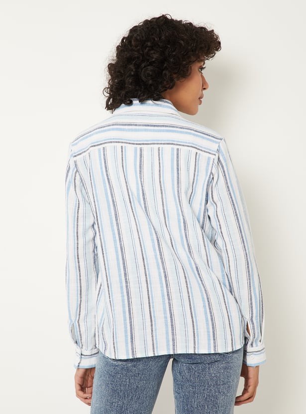 Women Striped Shirt
