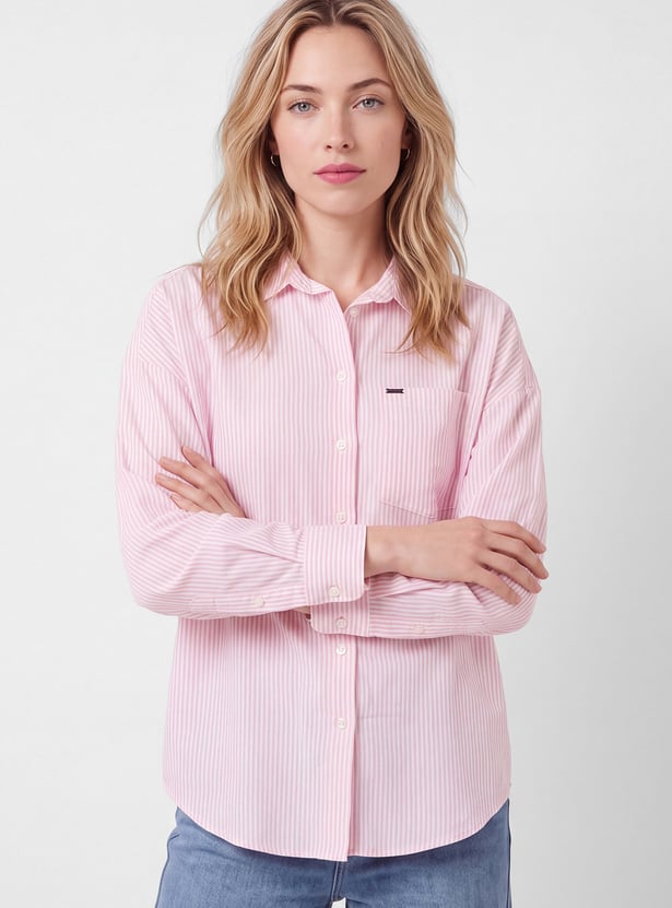 Women Striped Shirt
