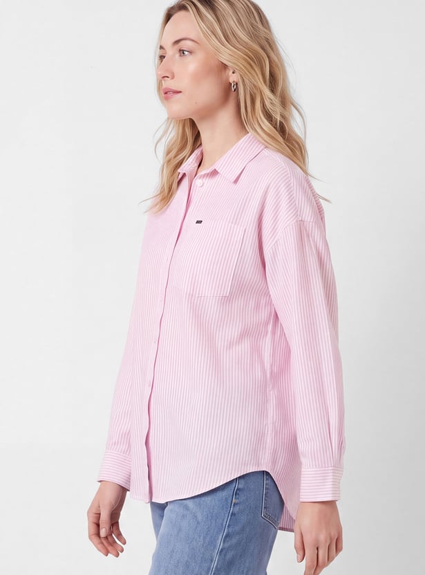 Women Striped Shirt