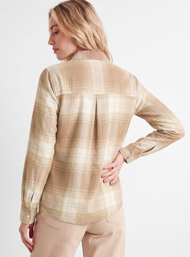 Women Checked Shirt