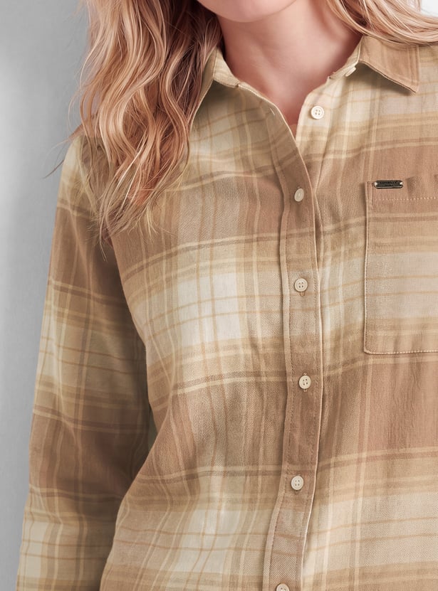 Women Checked Shirt