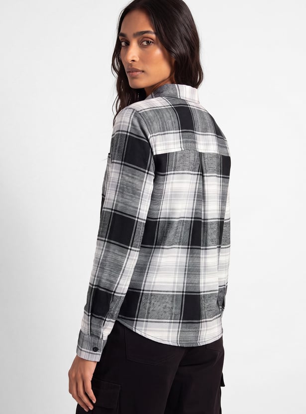Women Checked Shirt