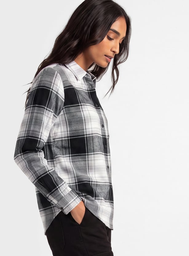 Women Checked Shirt
