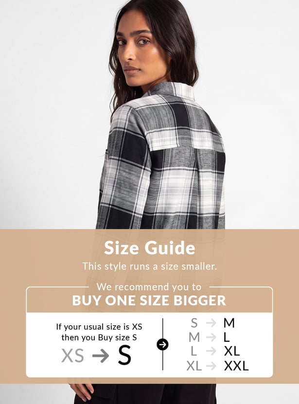 Women Checked Shirt