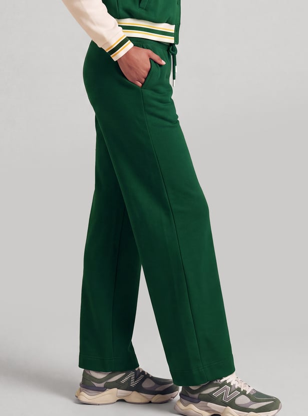 Women Wide-Leg Sports Track Pants