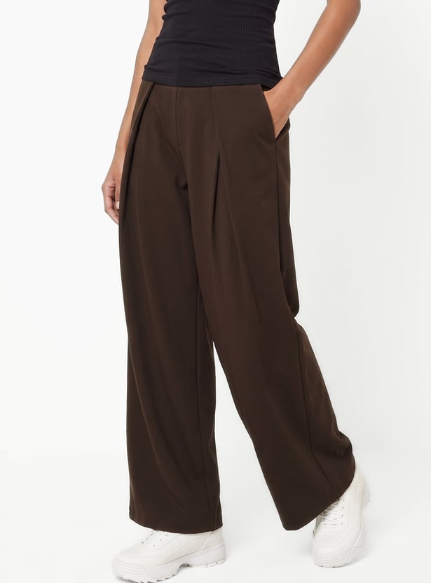 Women Wide-Leg Sports Track Pants