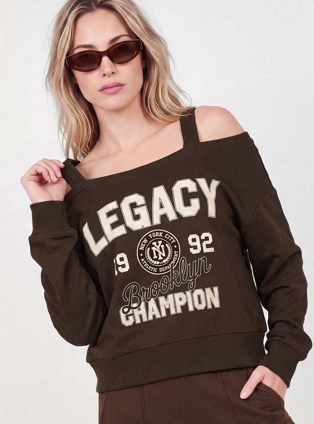 Women Printed Sweatshirt