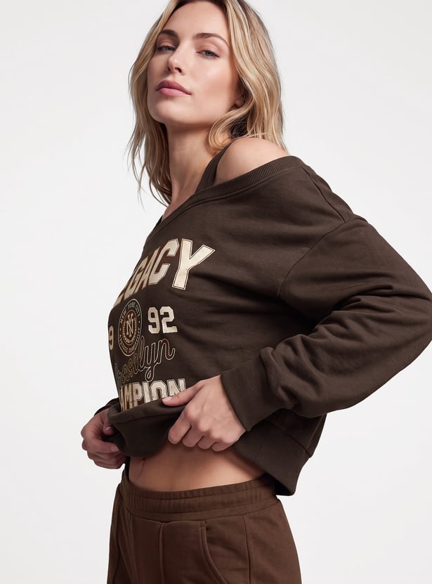 Women Printed Sweatshirt