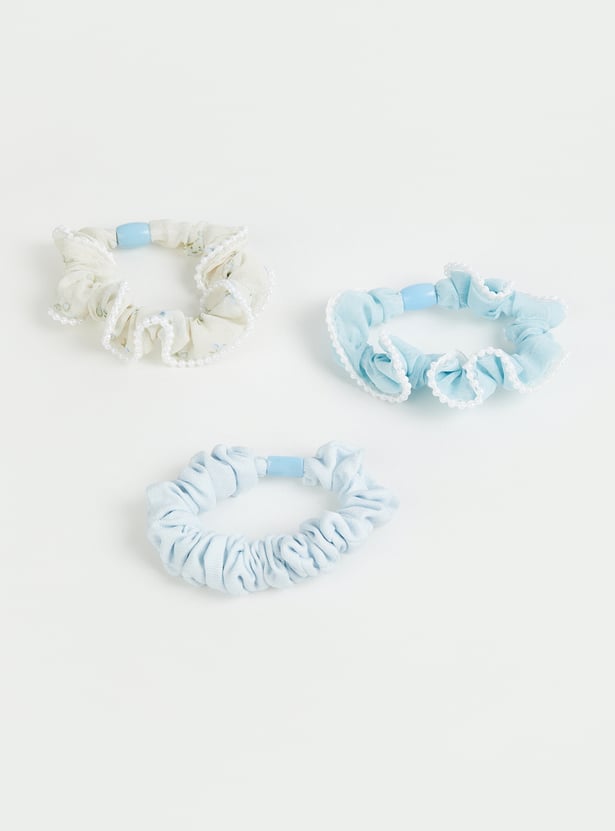 Women Assorted Scrunchies - Pack of 3