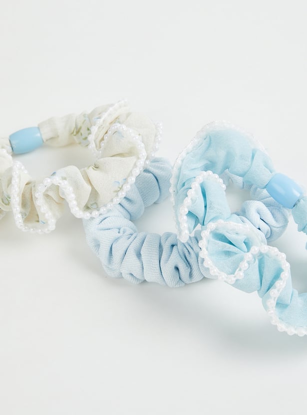 Women Assorted Scrunchies - Pack of 3