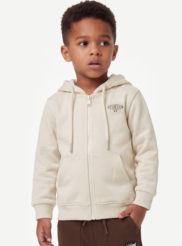 Boys Solid Hoodie
