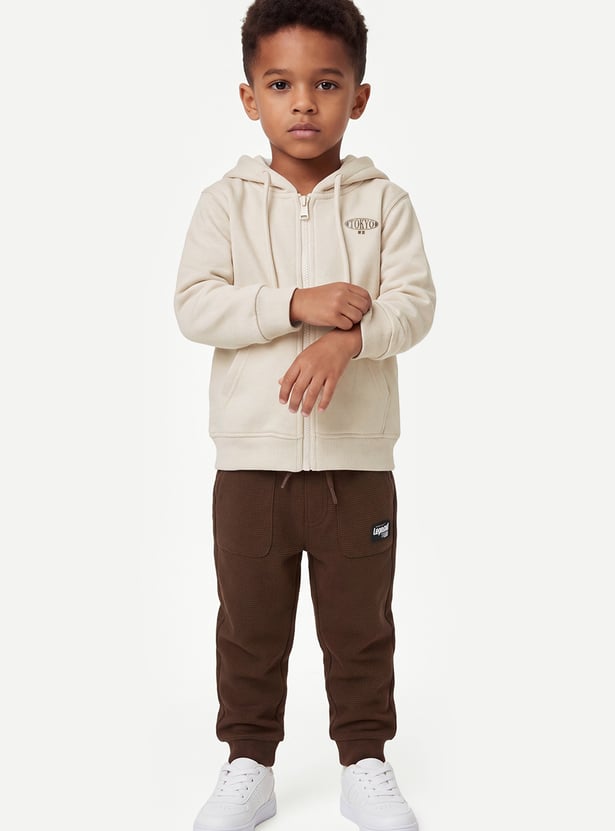 Boys Solid Hoodie