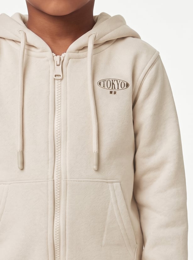 Boys Solid Hoodie