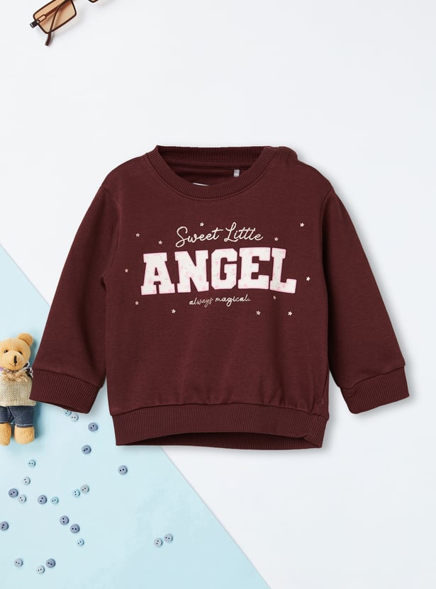 Girls Printed Sweatshirt