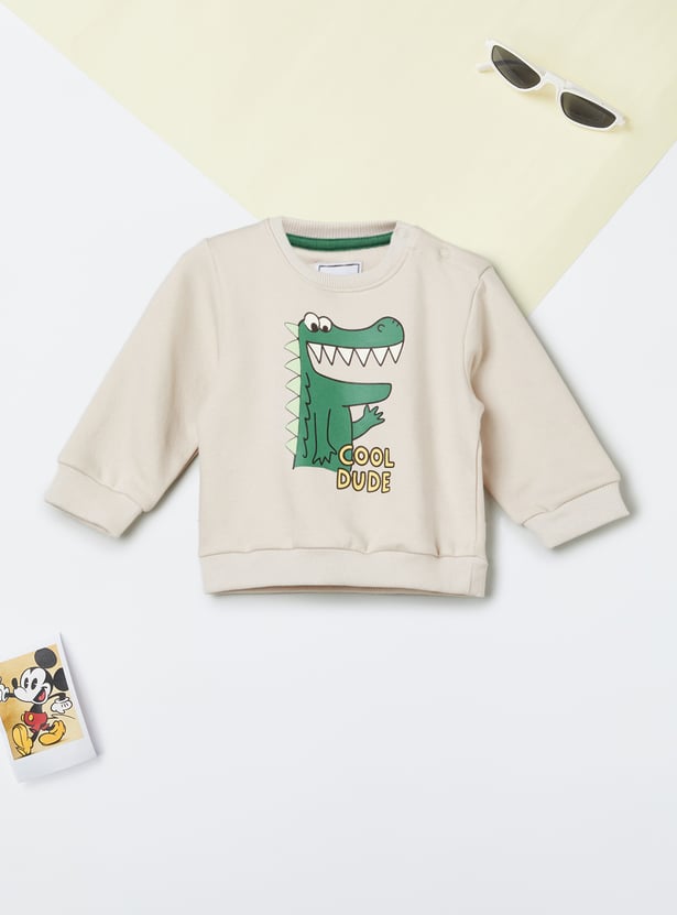 Boys Dinosaur Character Sweatshirt