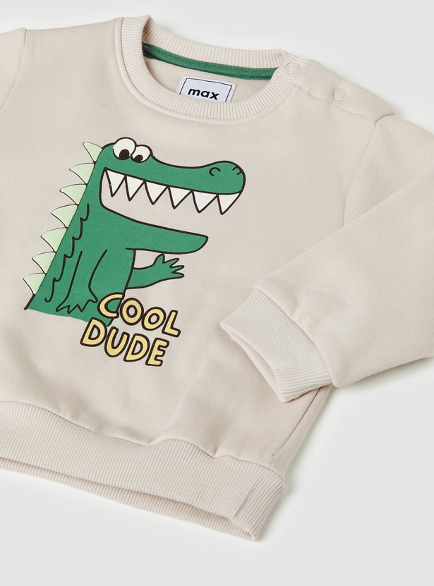 Boys Dinosaur Character Sweatshirt