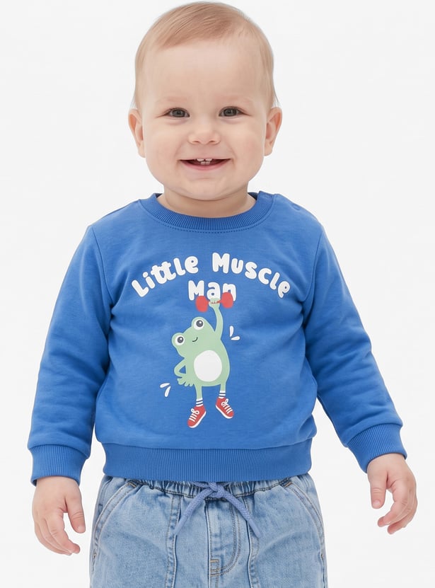 Boys Graphic Print Sweatshirt