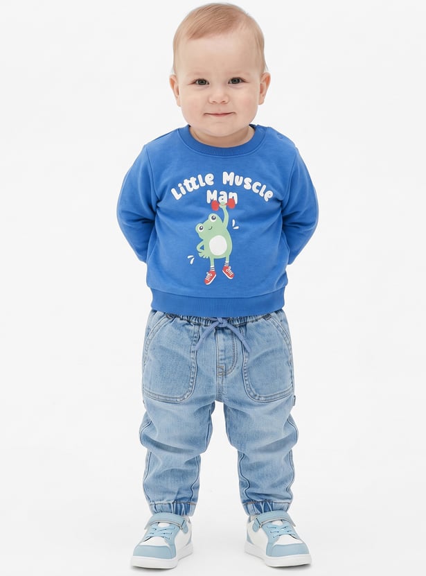 Boys Graphic Print Sweatshirt