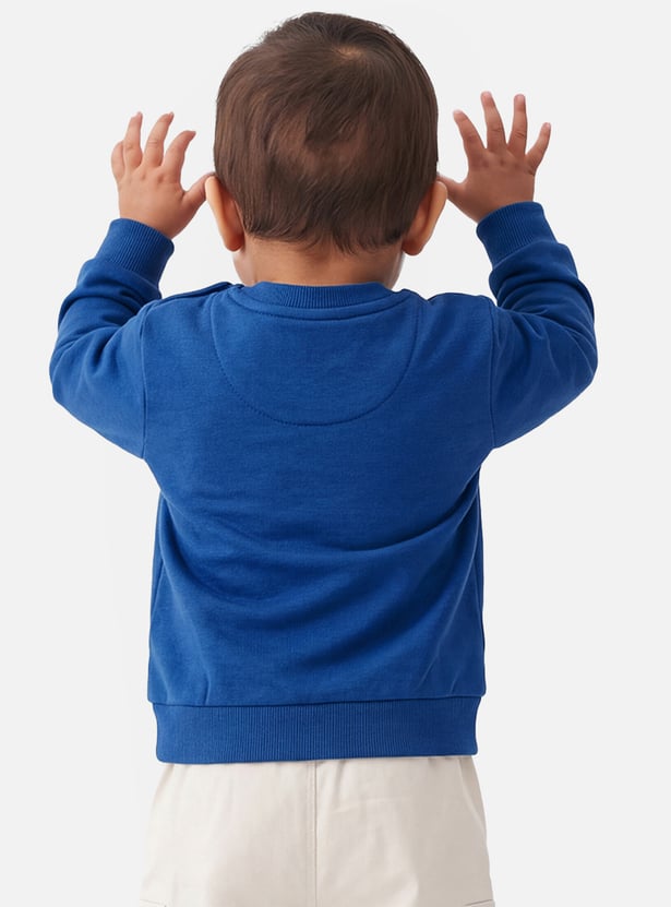 Boys Cuddle Bear Pullover Sweatshirt