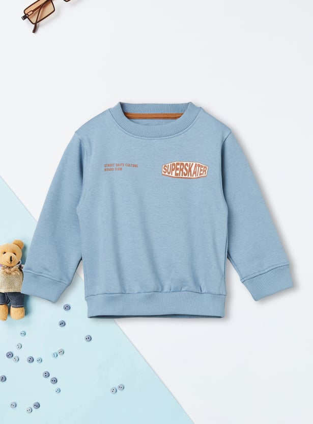 Boys Superskater Print Sweatshirt