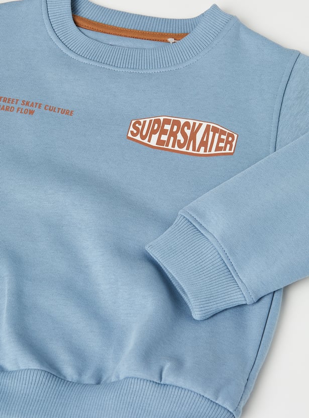 Boys Superskater Print Sweatshirt
