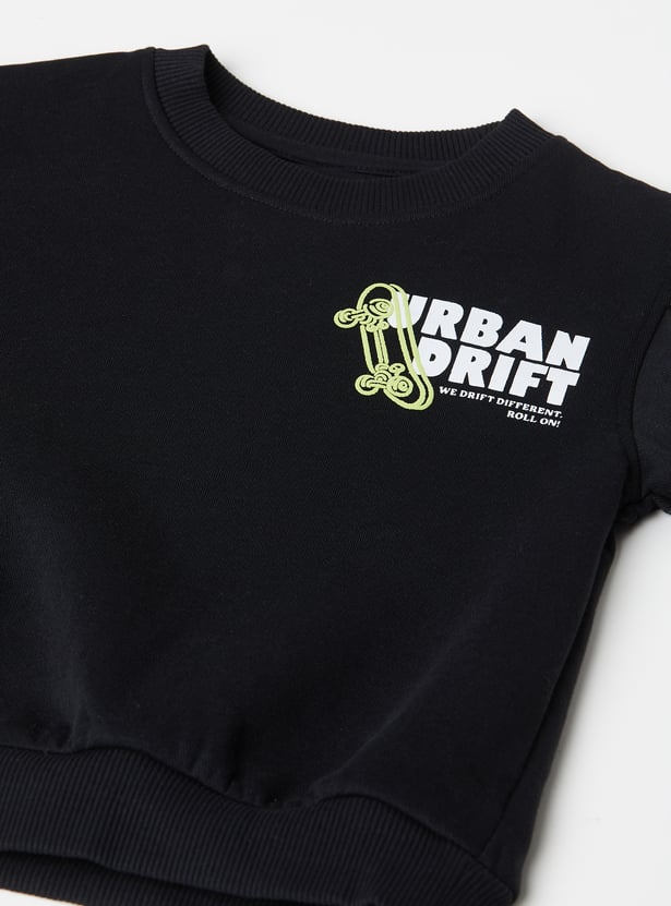Boys Printed Sweatshirt