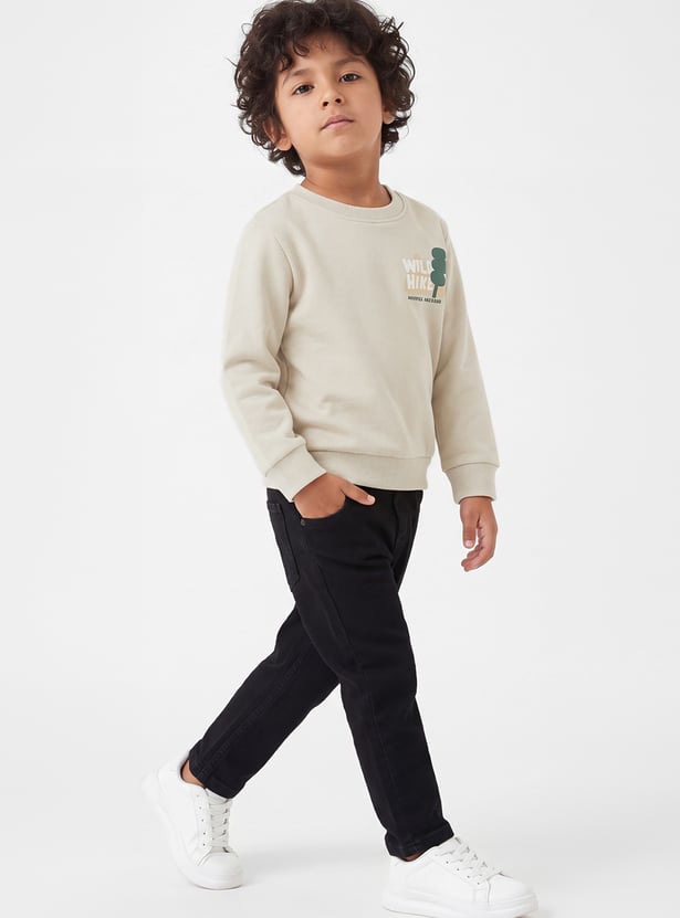 Boys Wild Hike Printed Sweatshirt