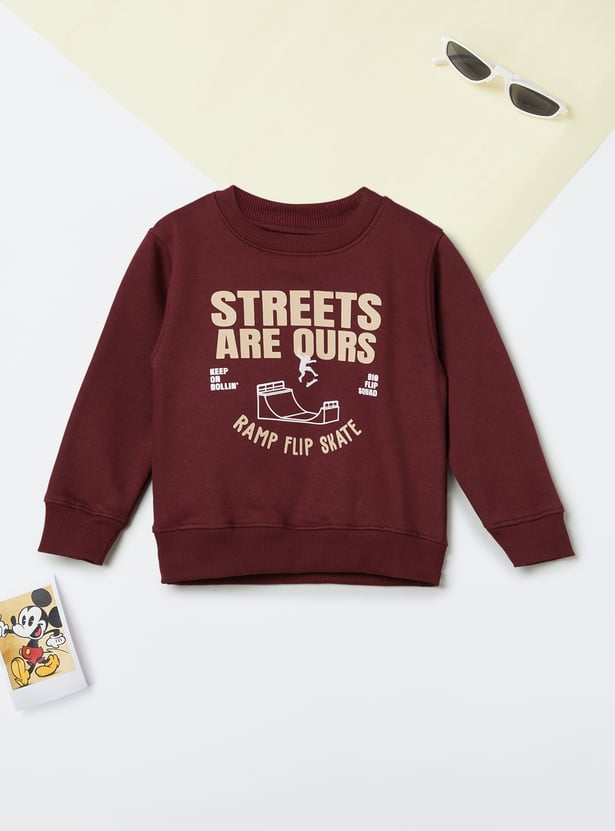 Boys Printed Sweatshirt