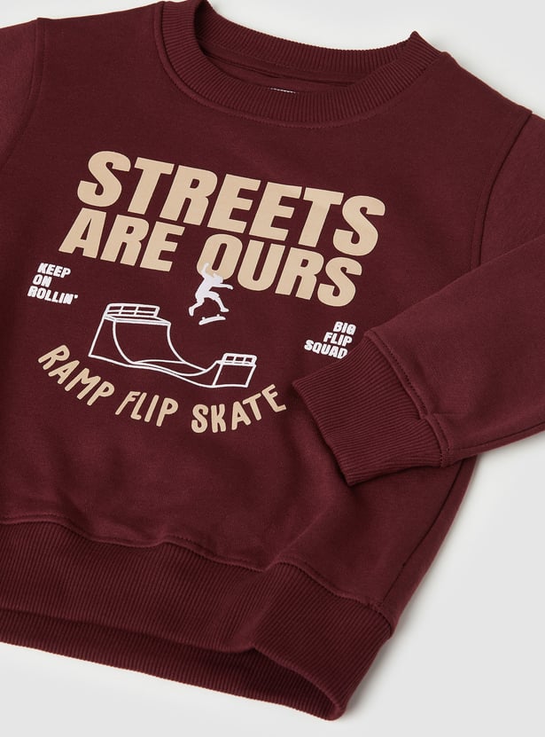 Boys Printed Sweatshirt