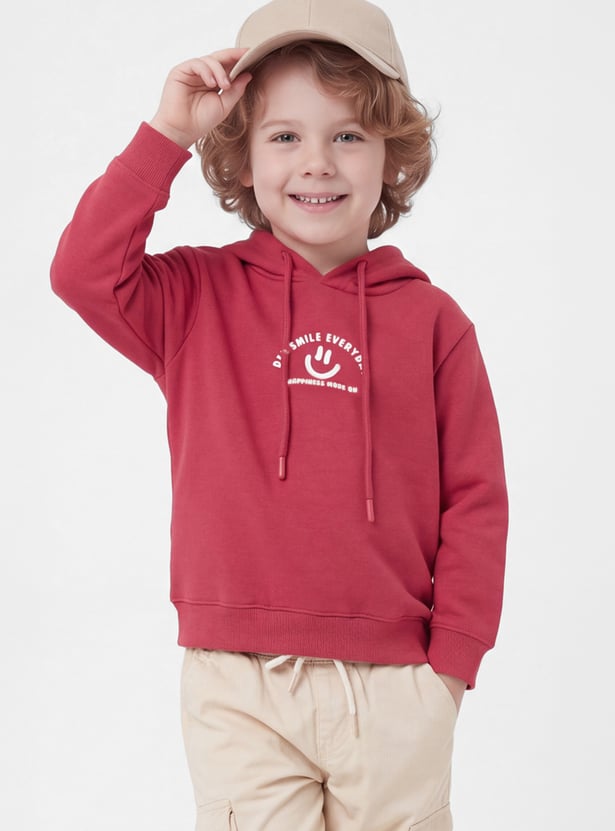 Boys Printed Hoodie