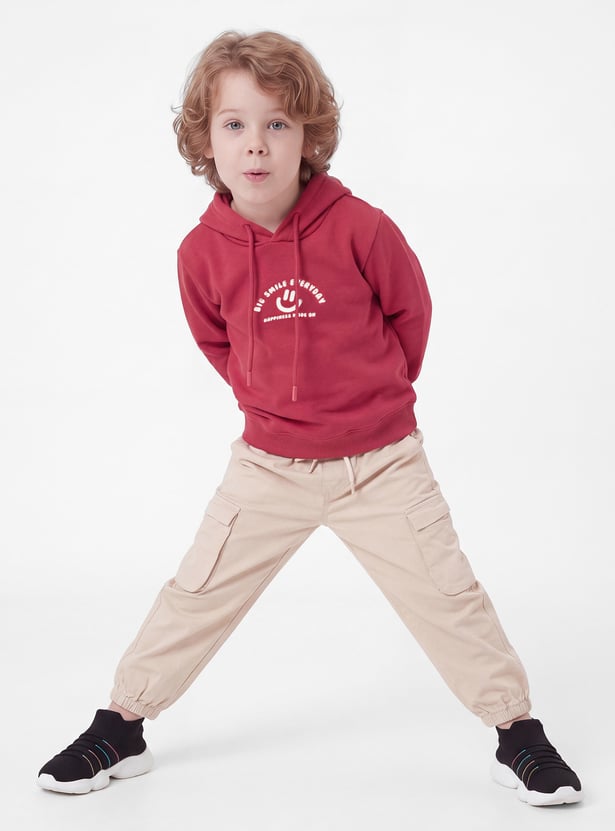 Boys Printed Hoodie