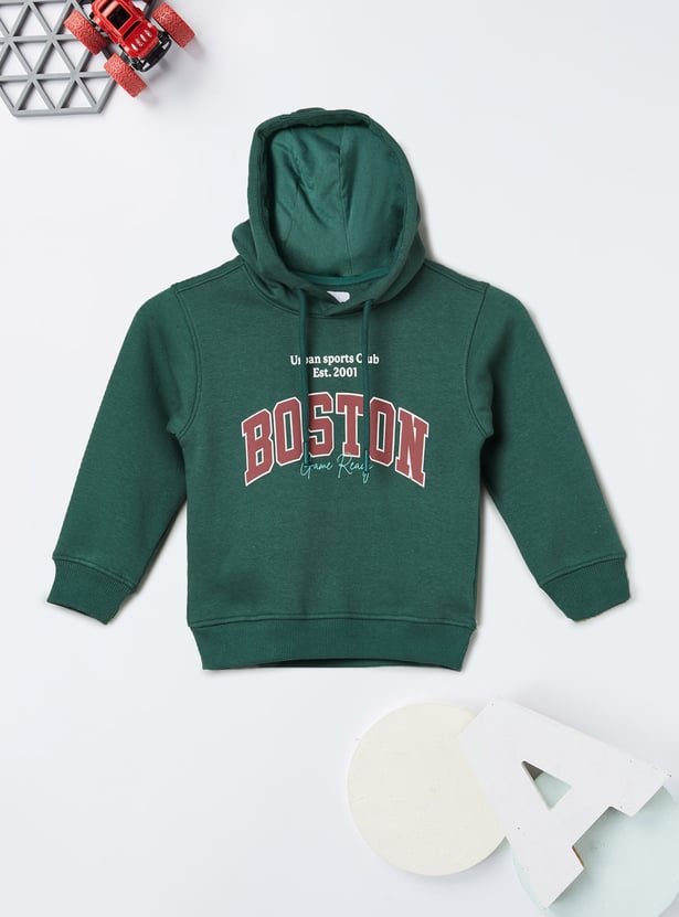 Boys Printed Hoodie