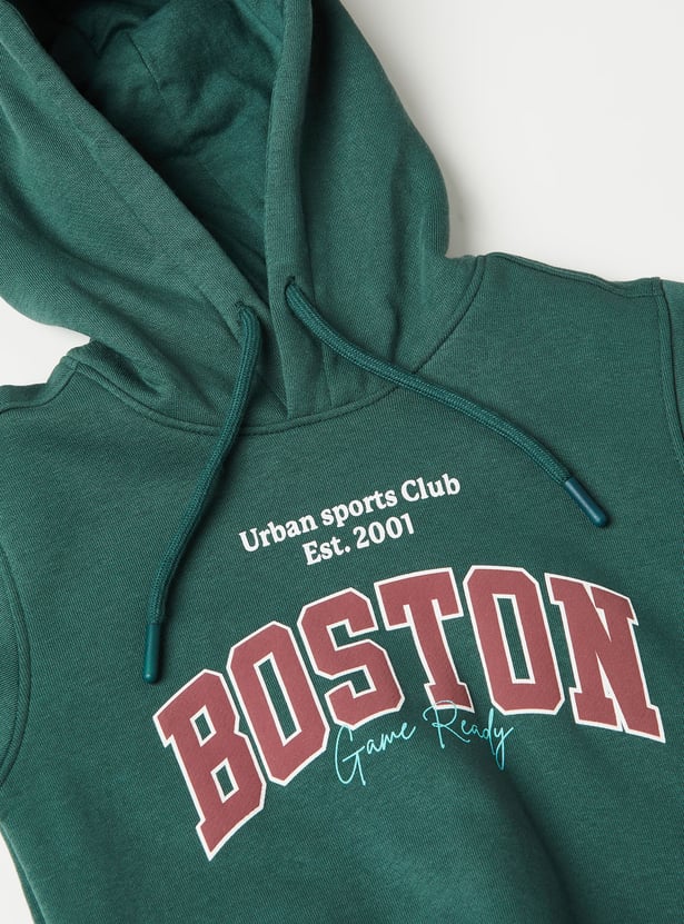 Boys Printed Hoodie