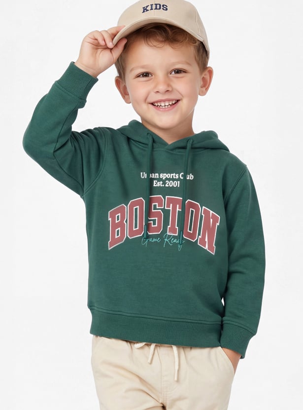 Boys Printed Hoodie