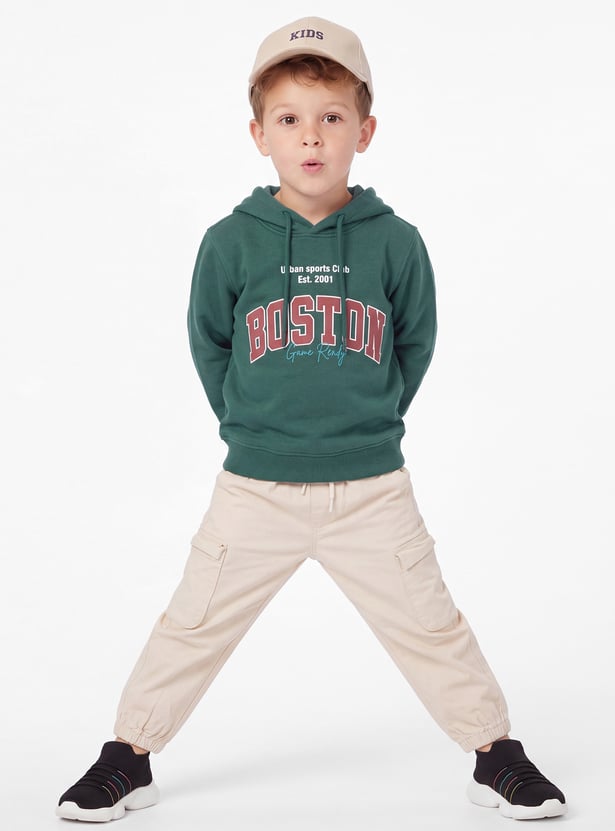 Boys Printed Hoodie