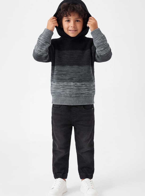 Boys Ombre Hooded Sweater