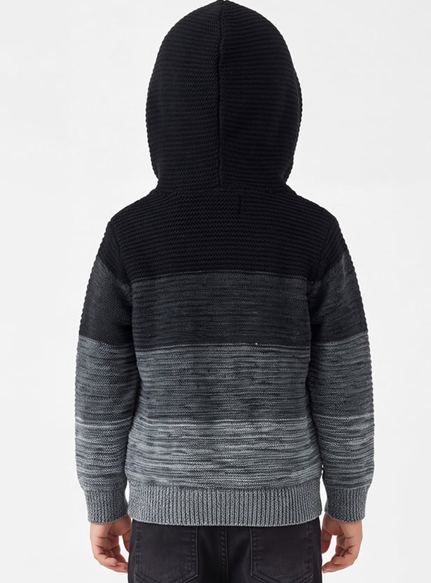 Boys Ombre Hooded Sweater