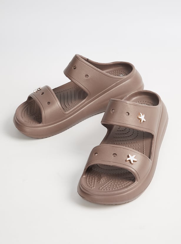 Women Solid Sliders