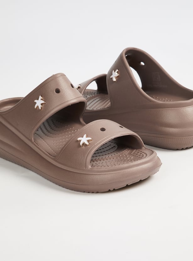 Women Solid Sliders