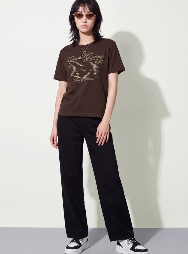 URB_N Women Printed T-shirt