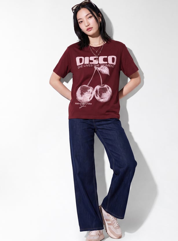 URB_N Women Printed T-shirt