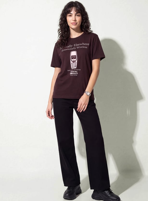 URB_N Women Printed T-shirt