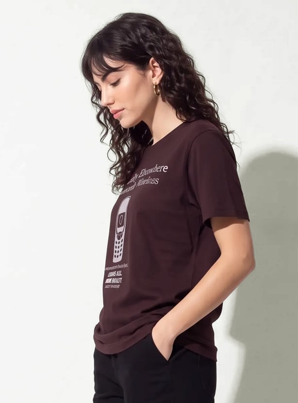 URB_N Women Printed T-shirt