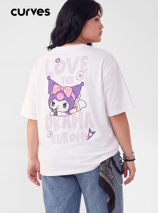URB_N Women Kuromi Printed T-shirt