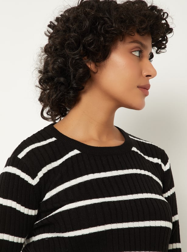 Women Striped Sweater