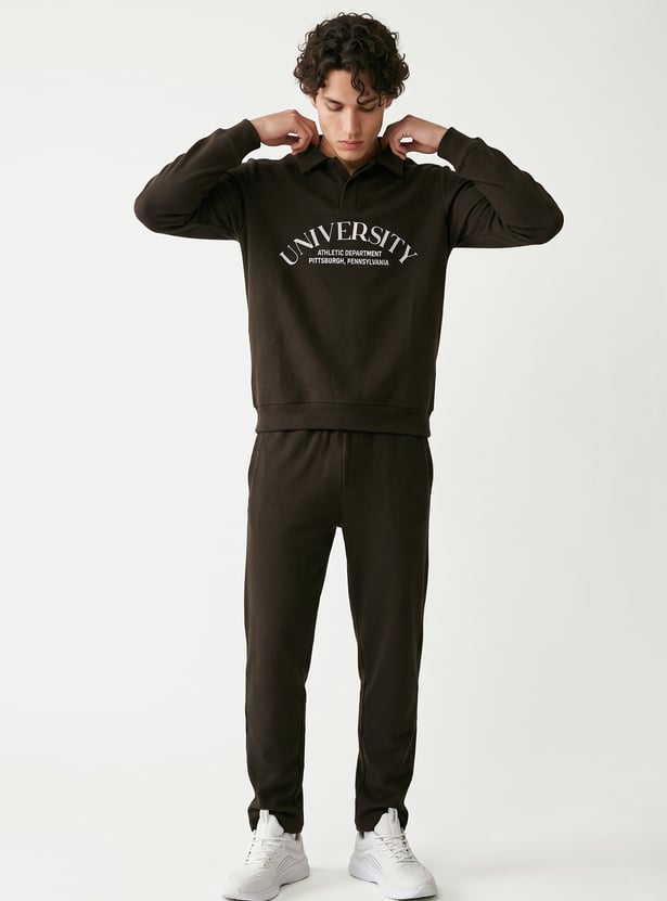 Men Solid Sports Joggers