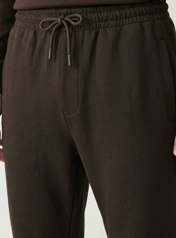Men Solid Sports Joggers