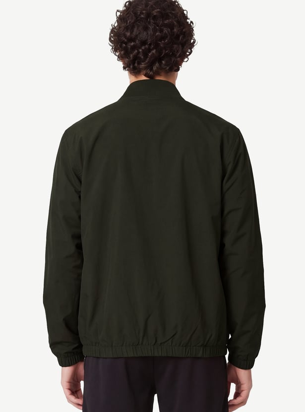 Men Stand Collar Sports Jacket